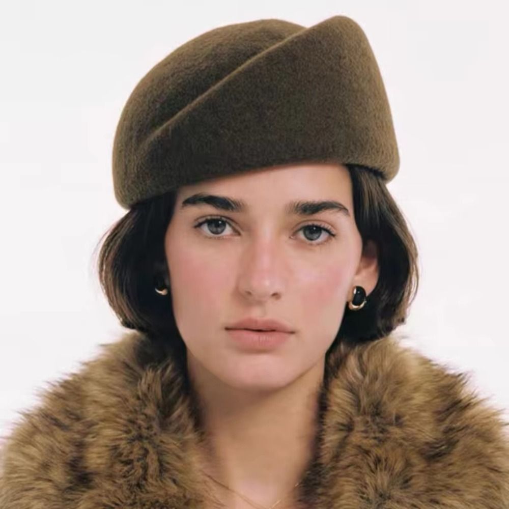 Uniform Stewardess Hat French  - Fedora Hat Wool review and price