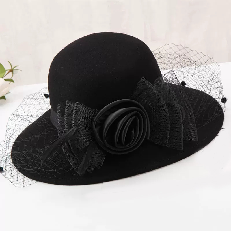 Elegant Women Wool Felt Fedora - Fedora Hat Wool review and price
