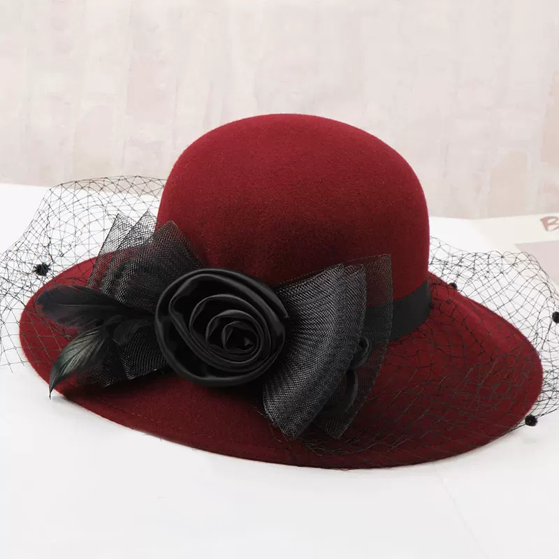 Elegant Women Wool Felt Fedora - Fedora Hat Wool review and price