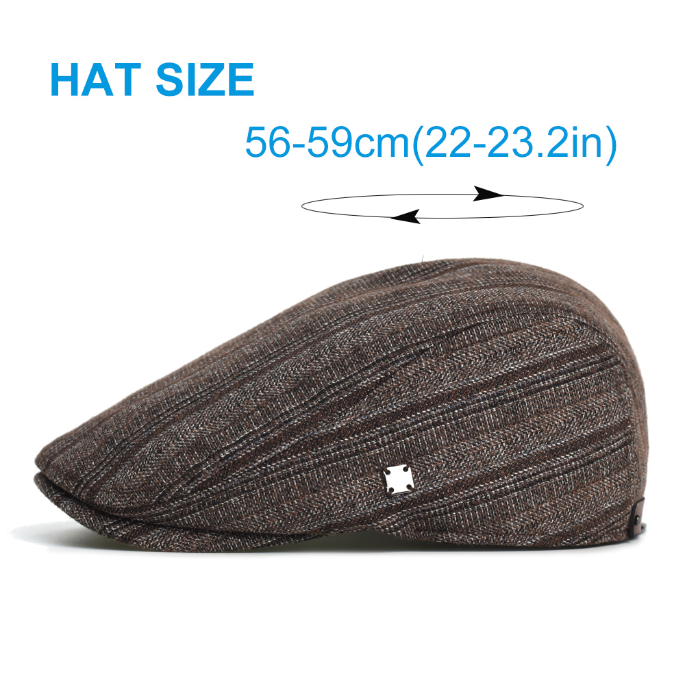 Winter Autumn Newsboy Cap Men  - Dad Hat Cotton review and price