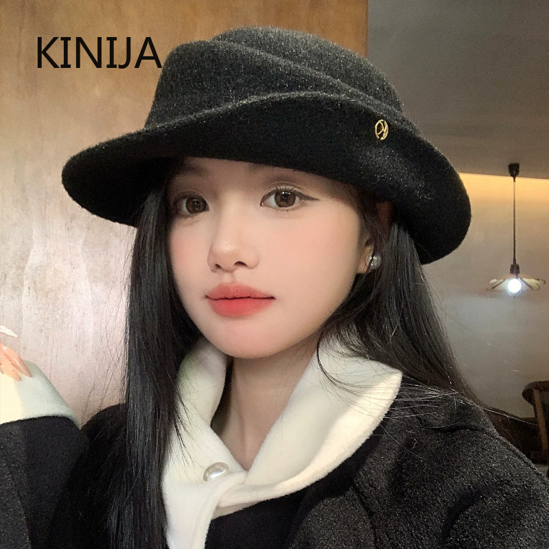 French Elegant Black Top Hat W - Beret French Wool review and price